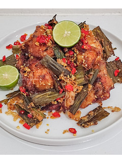 Foto resep Ayam Goreng Pandan
