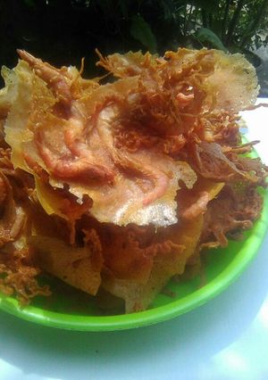 Foto resep Peyek udangku..🍤🍤🍥