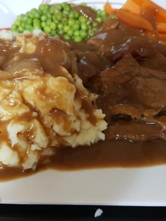 Recipe My Gorgeous Braising Steak and onion in Gravy the So Delicious Can spoil the tongue