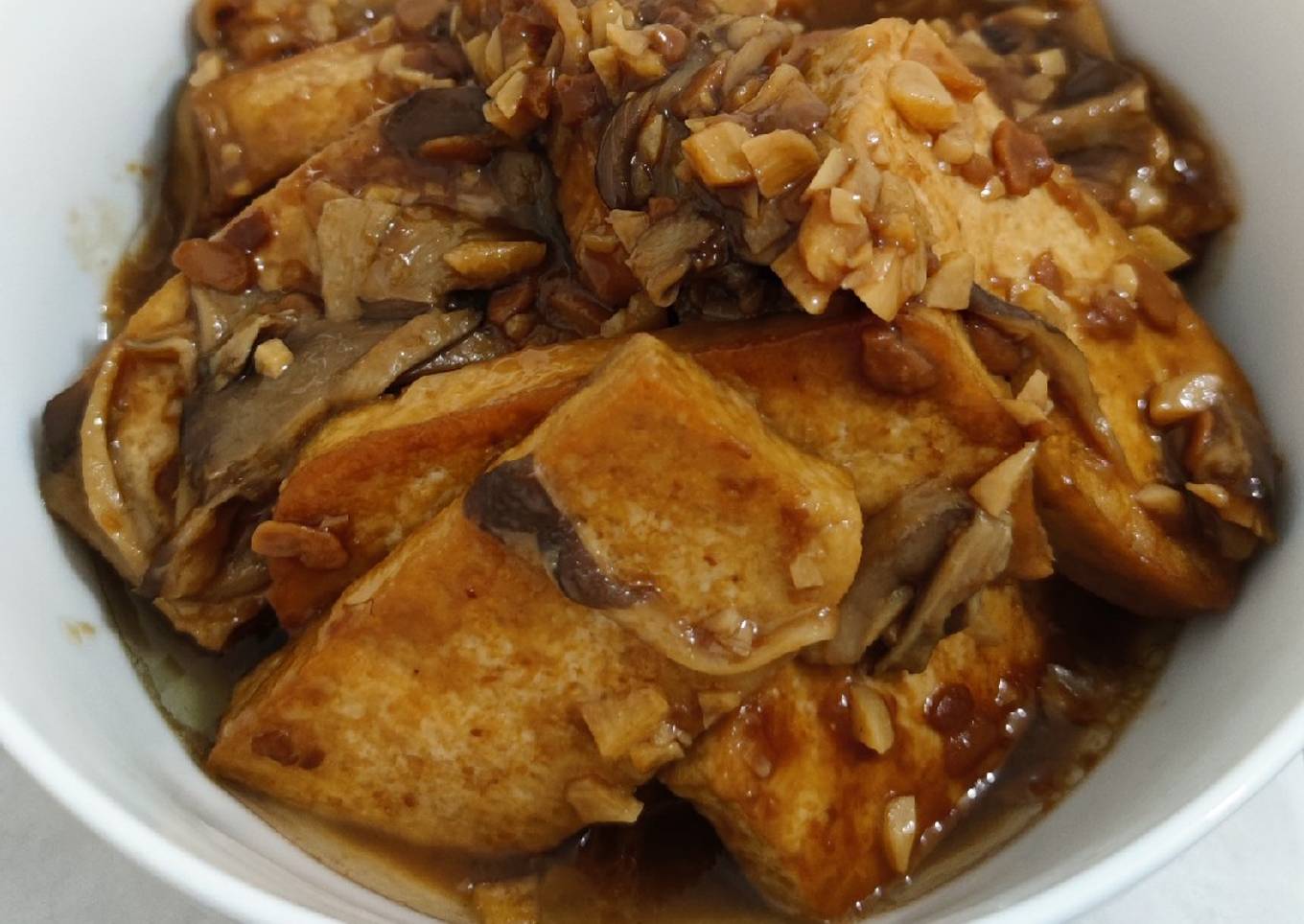 Douban braised tofu