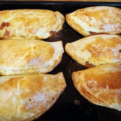 Pepperjack Chicken Empanada A picture of Pepperjack Chicken Empanada.