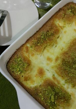 صورة لوصفة بسبوسه