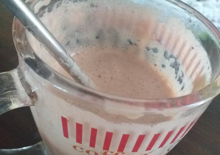Frapuccino de moca casero y vegano😋