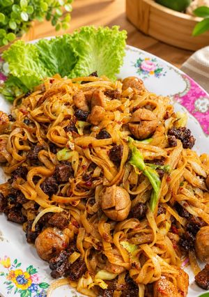 Foto resep Spaghetti Goreng
