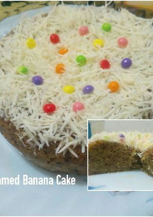 Foto resep Steamed Banana Cake