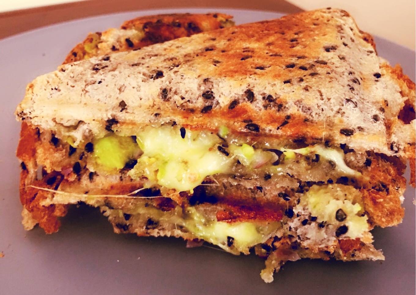 Guacamole Cheese Sandwich