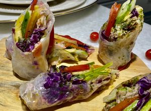 Foto resep Fresh Spring Roll Sauce Mentai