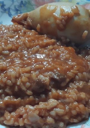 Foto principal de Voladores rellenos de jamón con arroz meloso