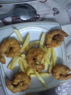 صورة لوصفة جمبري مقلي 🍤🍤