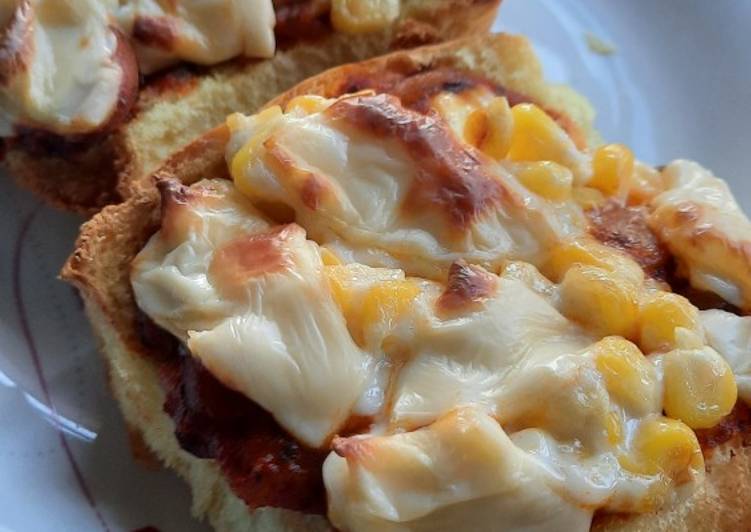 Steps to Prepare Quick Pizza toast