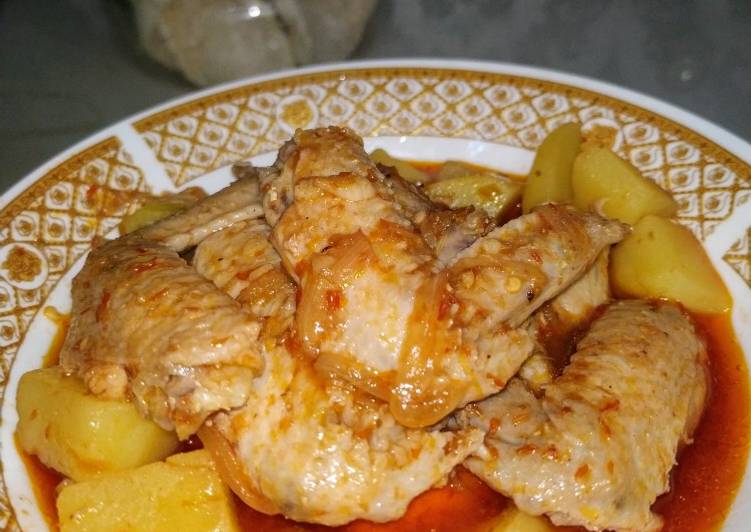 Bumbu memasak Spicy potato wings yang Lezat