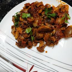 A picture of Mushroom fry.