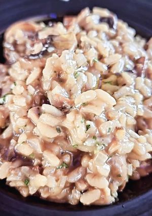 Foto de Risotto de Cogumelos