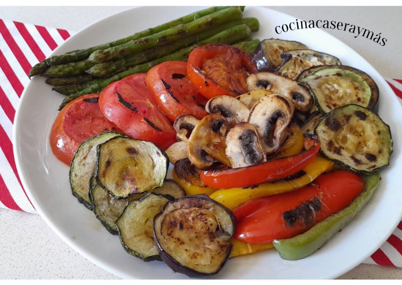 Parrillada de verduras