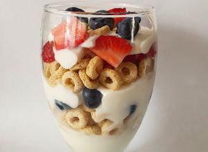 Una foto de Parfait sencillo y delicioso !