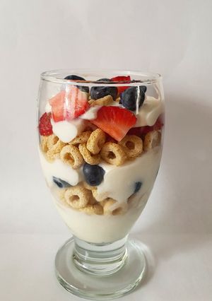 Una foto de Parfait sencillo y delicioso !
