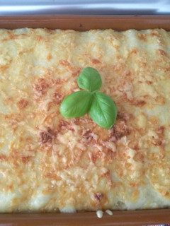 Una foto de Canelones de cocido