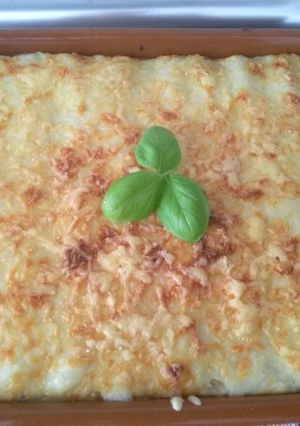 Una foto de Canelones de cocido