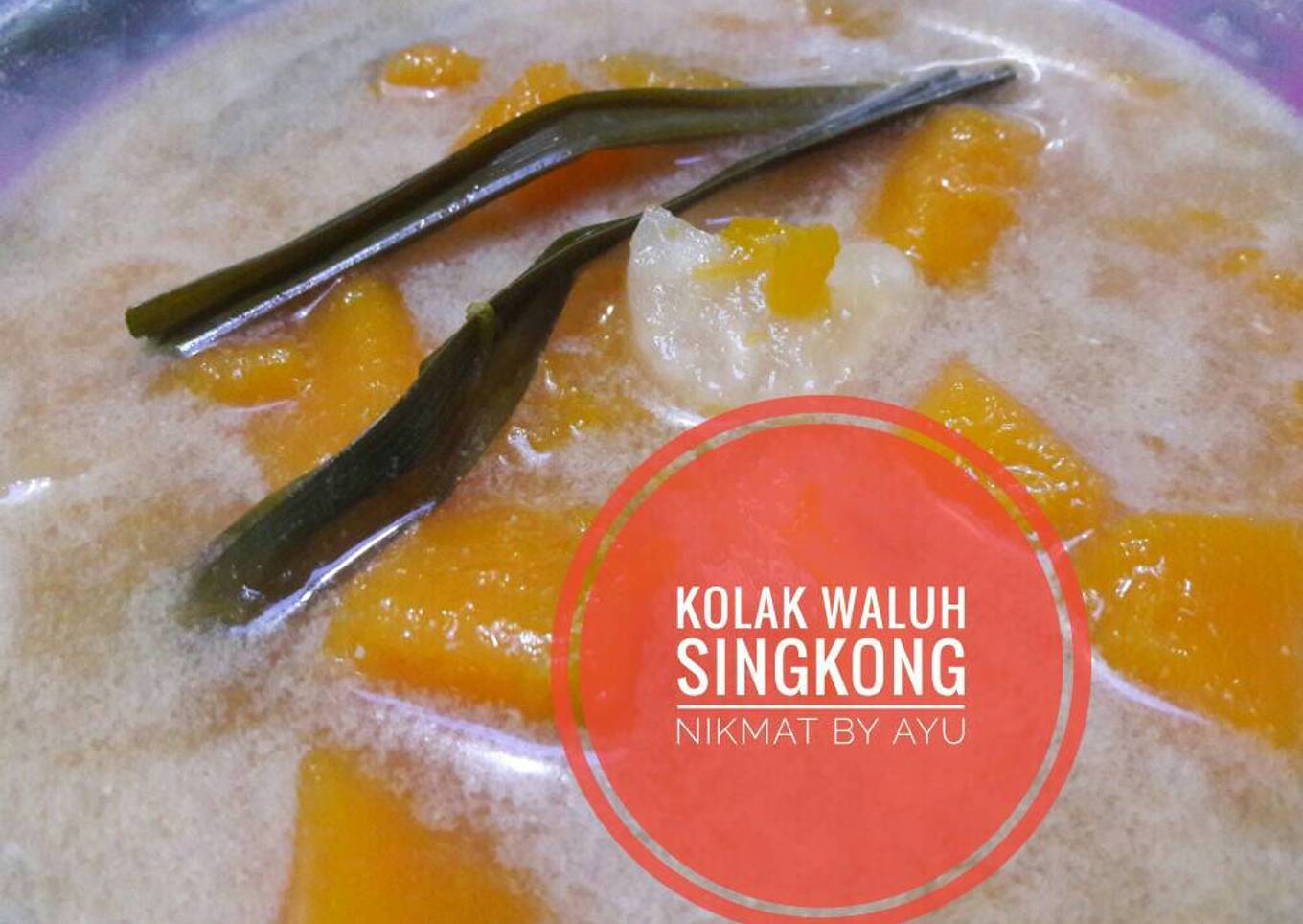 Kolak Waluh Singkong