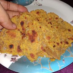 A picture of Missi Masala (Roti).