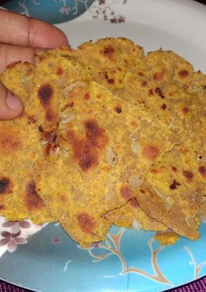 A picture of Missi Masala (Roti).