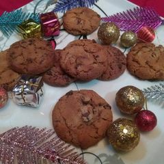 Dark Chocolate Chips Cookies A picture of Dark Chocolate Chips Cookies.