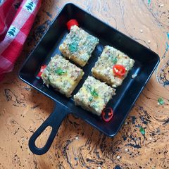 A picture of Baked Frittata Squares.