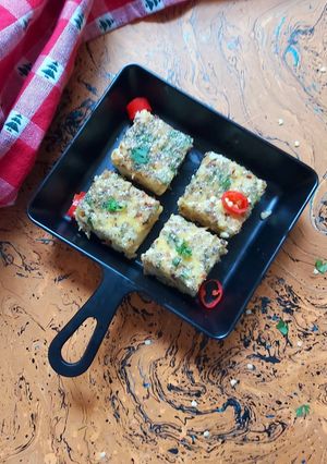 A picture of Baked Frittata Squares.