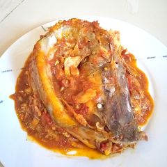 A picture of Peppered cat fish.
