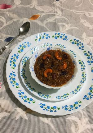 A picture of Sweet Pongal.