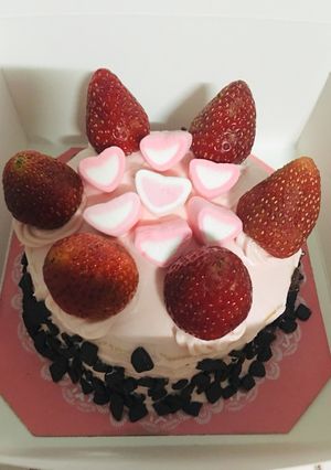 รูปของ เค้กสวีตตี้พิงค์ฟอร์วาเลนไทน์🍓