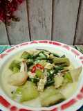 Lodeh lompong (batang keladi)