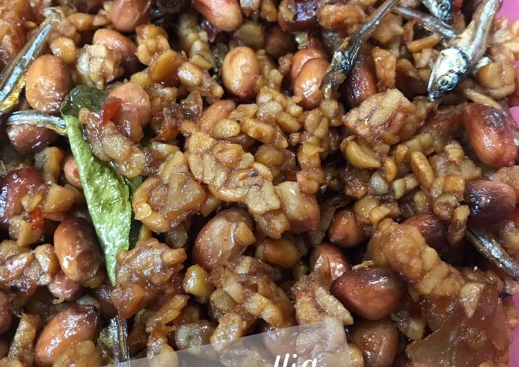 Resep Sambel kering tempe teri kacang oishii, Bisa Manjain Lidah