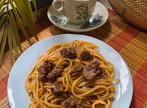 Gambar 2:6:26 - Spaghetti Goreng Daging Manis Pedas