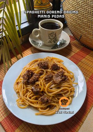 Gambar 2:6:26 - Spaghetti Goreng Daging Manis Pedas