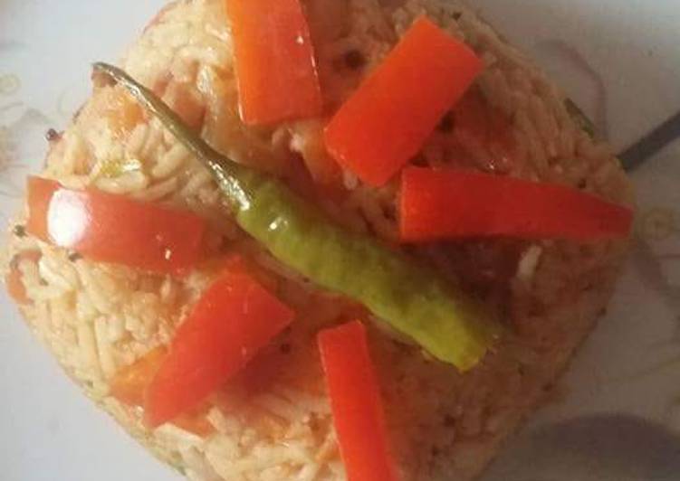 Steps to Prepare Ultimate Tomato Rice