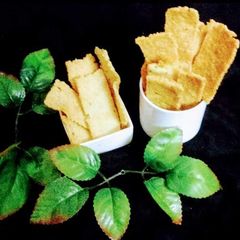 A picture of Sooji Coconut Ribbon.
