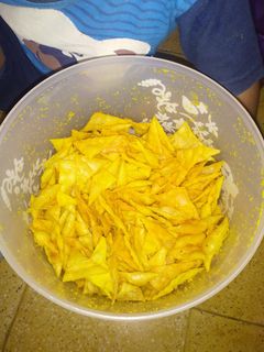 Foto resep Cemilan kulit lumpia/kulit pangsit goreng