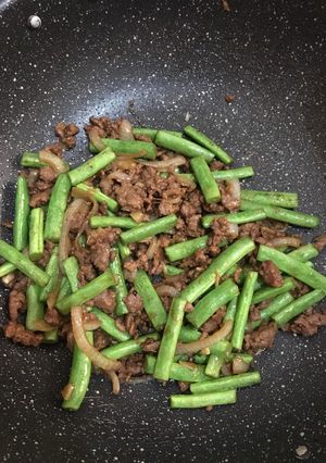 Foto resep Buncis beef teriyaki