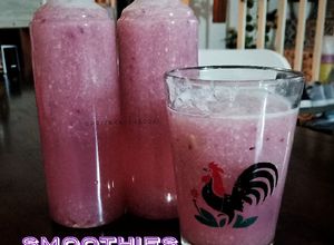 Foto resep Smoothies Kol ungu, Apel, Timun
