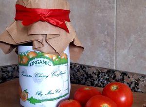 Una foto de Tomates cherry confitados