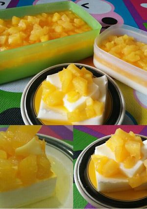 Foto resep Puding tahu saus orange