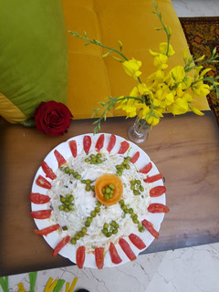 عکسی از دستور سالاد الویه رژیمی
