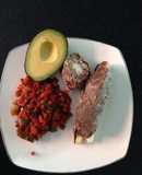 Rollos de carne saludables