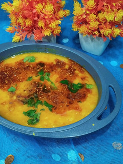 A picture of Gujarati Toor dal.