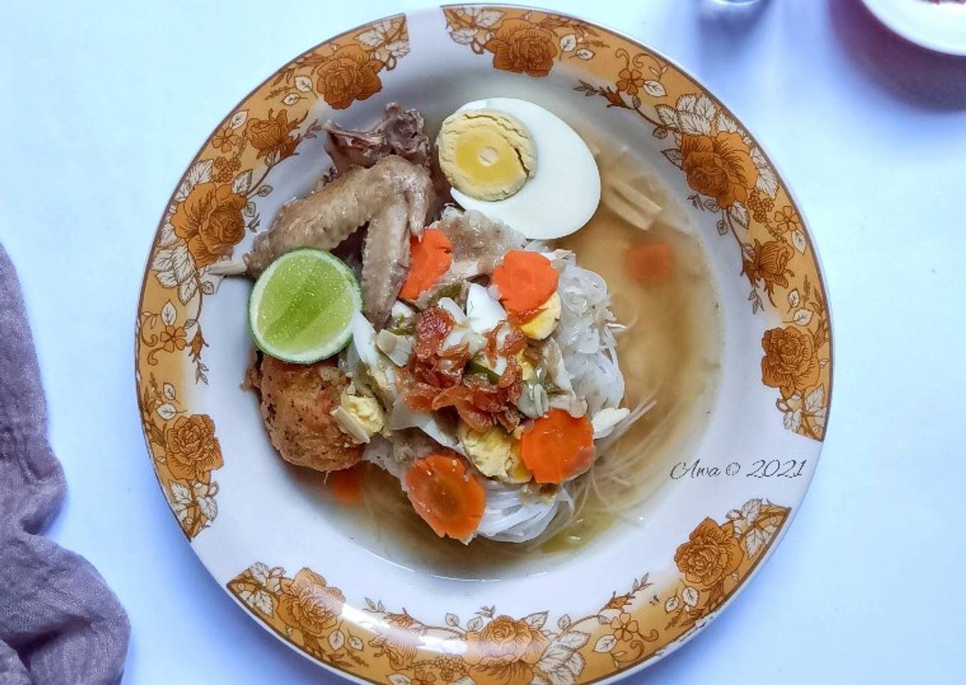 Soto Banjar Ayam Bapukah