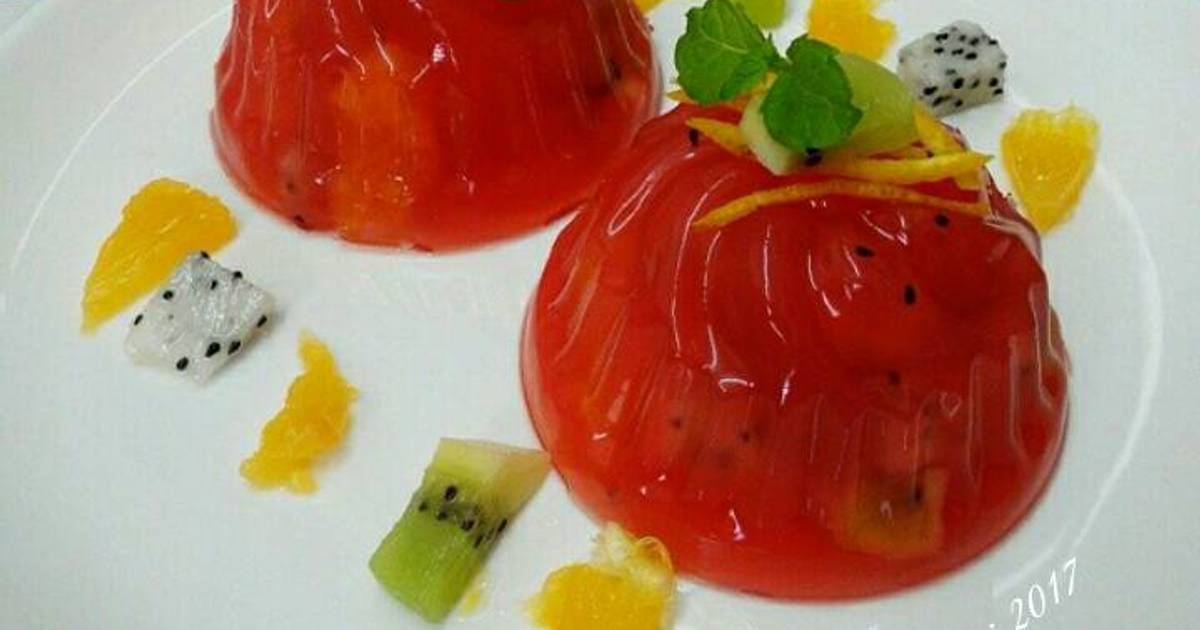  Resep  Puding  jelly  strawberry  oleh Susan Mellyani Cookpad