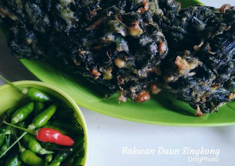 Bahan Bakwan Daun Singkong | Bahan Membuat Bakwan Daun Singkong Yang Enak dan Simpel