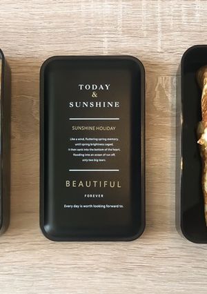 A picture of Cheese Crepes with MeatVegetable Salad Side.