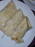 Tacos de chop suey de pollo